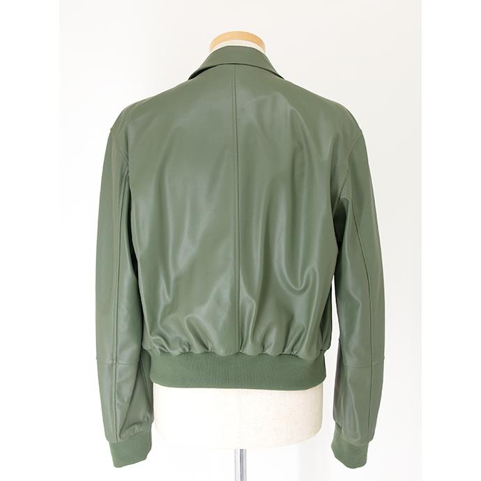 【40％OFF】デサ DESA ストレッチレザージャケット グリーン des501803 |  | 01