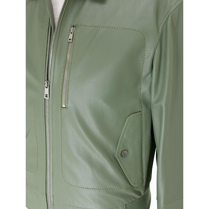 【40％OFF】デサ DESA ストレッチレザージャケット グリーン des501803 |  | 03