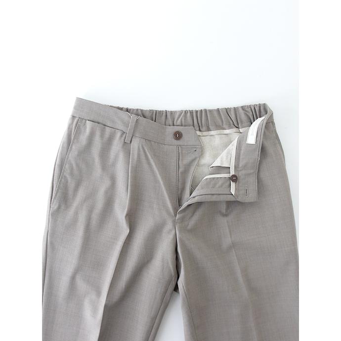 デヴォーレ・インチピット DEVORE Incipit 1プリーツスラックス/ウォッシャブルストレッチウール トープ dev480603 | ブランド登録なし | 04