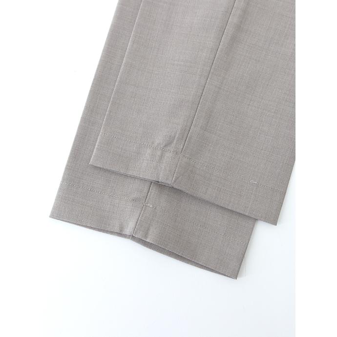 デヴォーレ・インチピット DEVORE Incipit 1プリーツスラックス/ウォッシャブルストレッチウール トープ dev480603 | ブランド登録なし | 07