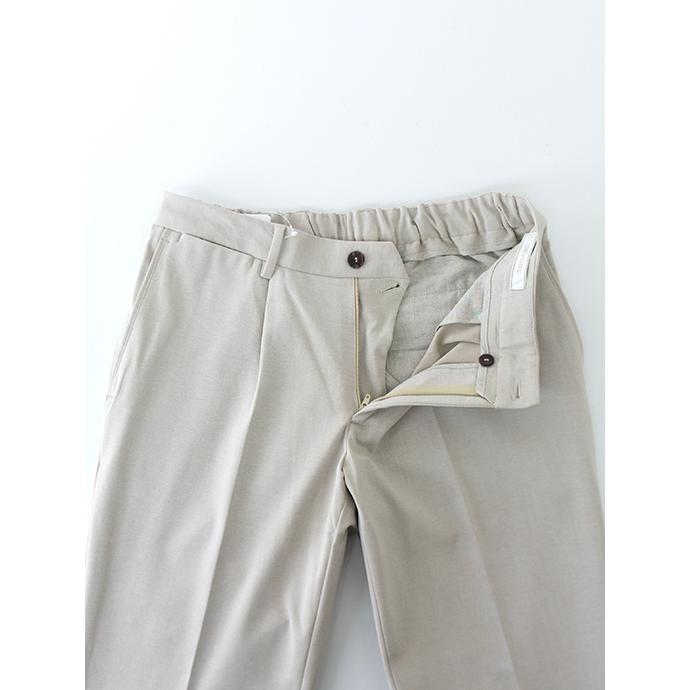 デヴォーレ・インチピット DEVORE Incipit 1プリーツスラックス/ジャージーツイルコットン ライトベージュ dev480604 | ブランド登録なし | 04