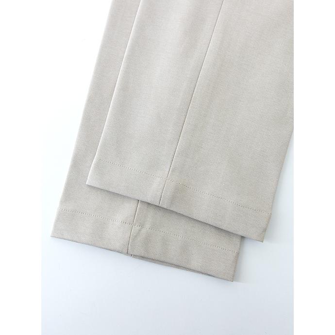 デヴォーレ・インチピット DEVORE Incipit 1プリーツスラックス/ジャージーツイルコットン ライトベージュ dev480604 | ブランド登録なし | 07