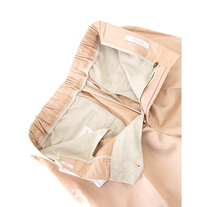 【50％OFF】デヴォーレ・インチピット DEVORE Incipit 1プリーツスラックス/テンセルリネン イタリア製 サーモンピンク dev500601 | ブランド登録なし | 06