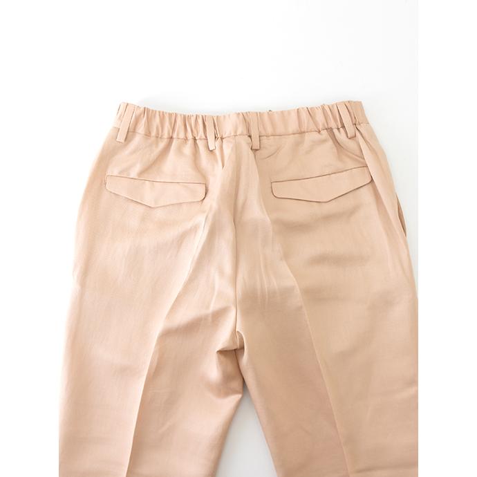 【50％OFF】デヴォーレ・インチピット DEVORE Incipit 1プリーツスラックス/テンセルリネン イタリア製 サーモンピンク dev500601 | ブランド登録なし | 07