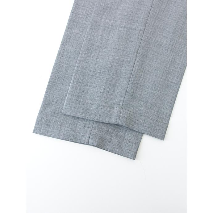 【50％OFF】デヴォーレ・インチピット DEVORE Incipit 1プリーツスラックス/ウォッシャブルストレッチウール イタリア製 ライトグレー dev500602 | ブランド登録なし | 08