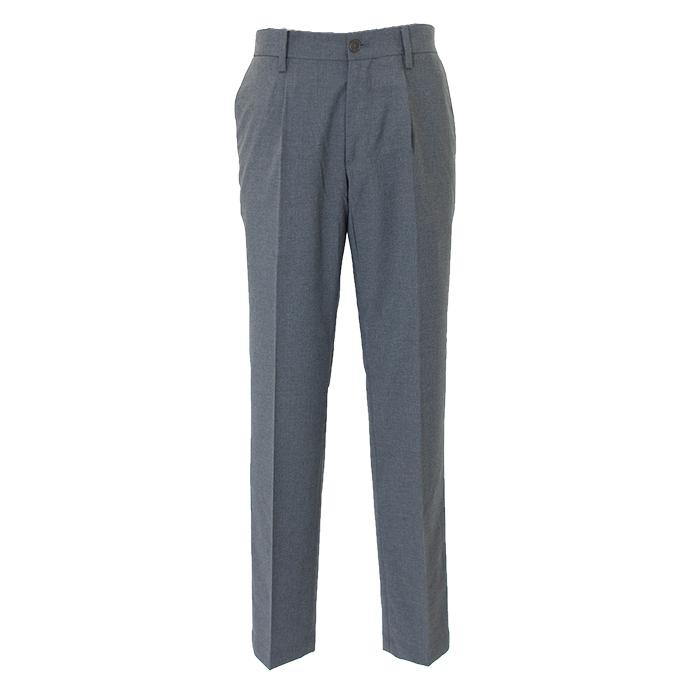 【50％OFF】デヴォーレ・インチピット DEVORE Incipit 1プリーツスラックス/ウォッシャブルストレッチウール イタリア製 グレー dev500603 | ブランド登録なし | 01