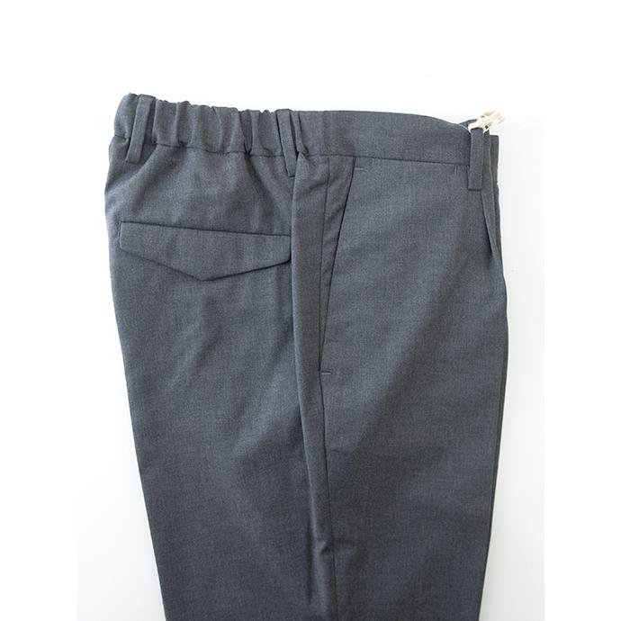 【50％OFF】デヴォーレ・インチピット DEVORE Incipit 1プリーツスラックス/ウォッシャブルストレッチウール イタリア製 グレー dev500603 | ブランド登録なし | 03