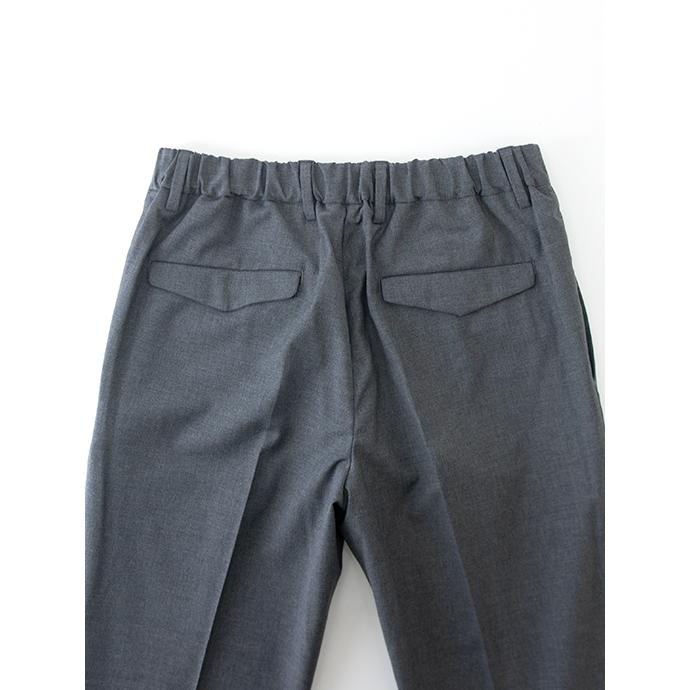 【50％OFF】デヴォーレ・インチピット DEVORE Incipit 1プリーツスラックス/ウォッシャブルストレッチウール イタリア製 グレー dev500603 | ブランド登録なし | 07