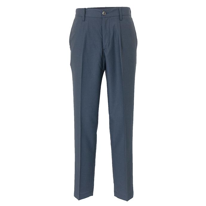 【50％OFF】デヴォーレ・インチピット DEVORE Incipit 1プリーツスラックス/ウォッシャブルストレッチウール イタリア製 ネイビー dev500604 | ブランド登録なし | 01