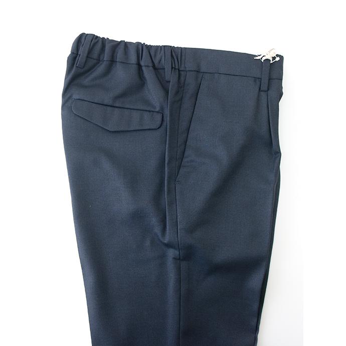 【50％OFF】デヴォーレ・インチピット DEVORE Incipit 1プリーツスラックス/ウォッシャブルストレッチウール イタリア製 ネイビー dev500604 | ブランド登録なし | 03