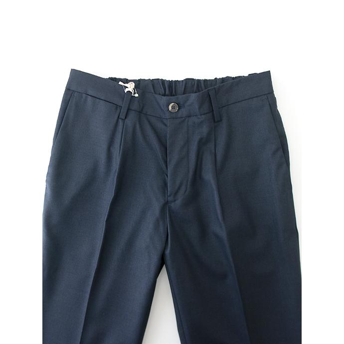 【50％OFF】デヴォーレ・インチピット DEVORE Incipit 1プリーツスラックス/ウォッシャブルストレッチウール イタリア製 ネイビー dev500604 | ブランド登録なし | 04