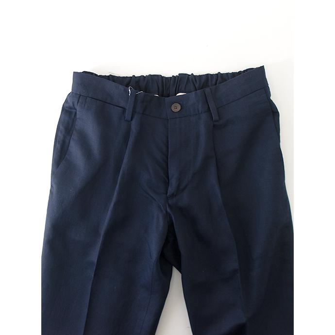 【50％OFF】デヴォーレ・インチピット DEVORE Incipit 1プリーツスラックス/テンセルリネン イタリア製 ネイビー dev500801 | ブランド登録なし | 04