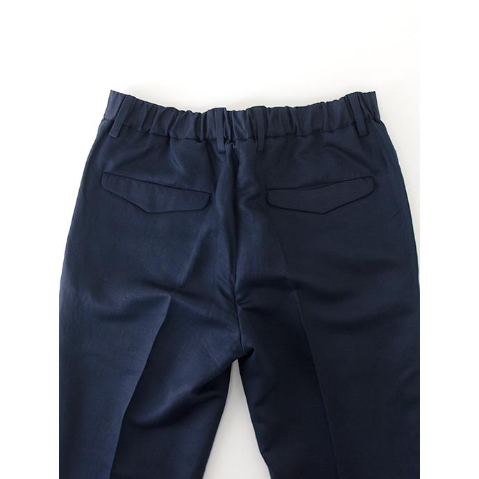 【50％OFF】デヴォーレ・インチピット DEVORE Incipit 1プリーツスラックス/テンセルリネン イタリア製 ネイビー dev500801 | ブランド登録なし | 05