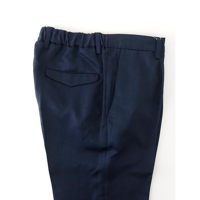 【50％OFF】デヴォーレ・インチピット DEVORE Incipit 1プリーツスラックス/テンセルリネン イタリア製 ネイビー dev500801 | ブランド登録なし | 06