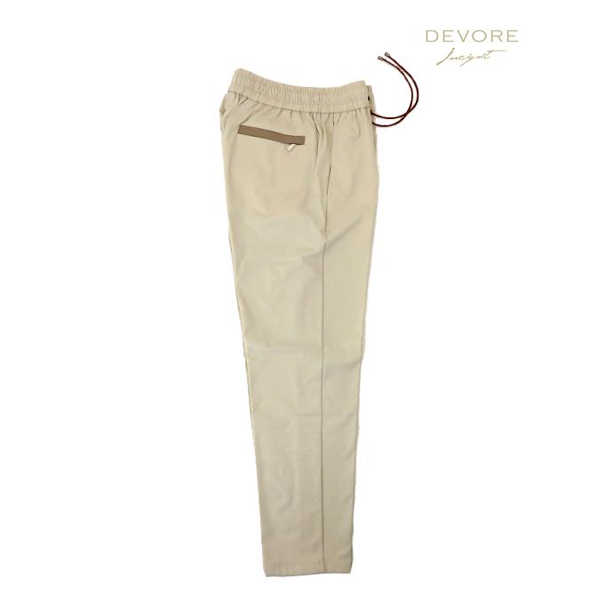 デヴォーレ・インチピット DEVORE Incipit イージースラックス イタリア製 ホワイトベージュ dev520601 | 