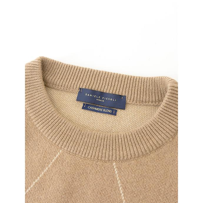DANIELE FIESOLI 【40％OFF】ダニエレ・フィエゾーリ アーガイルニット 