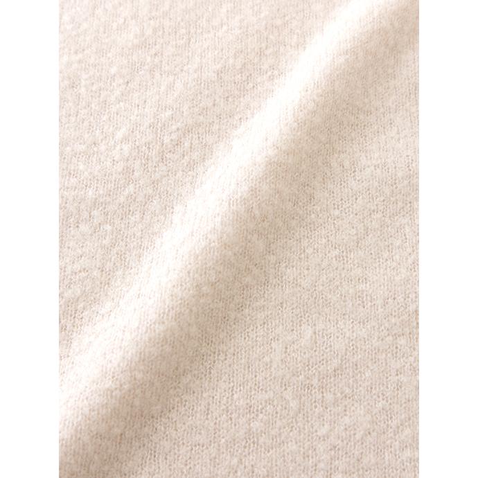 【30％OFF】ダニエレ・フィエゾーリ DANIELE FIESOLI ニットフーディ/ウールナイロンカシミア イタリア製 ライトベージュ dfi502001 | DANIELE FIESOLI | 01