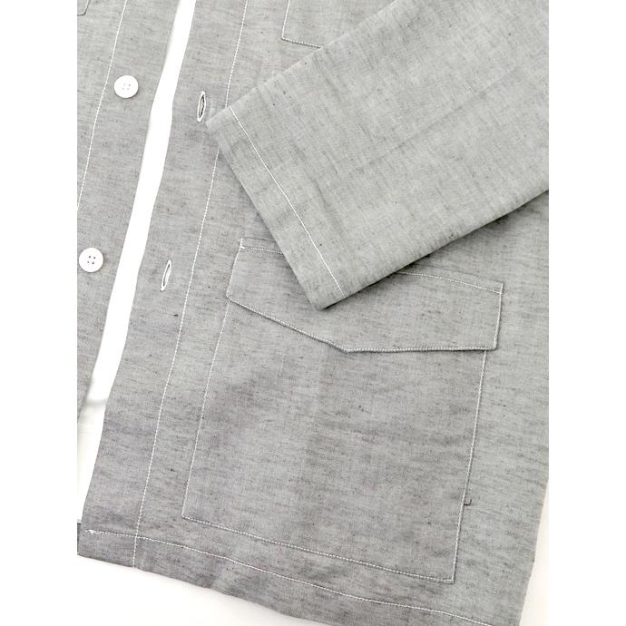 ディロレンツィ DE LORENZI サファリシャツ イタリア製 グレー dlr520602 |  | 02