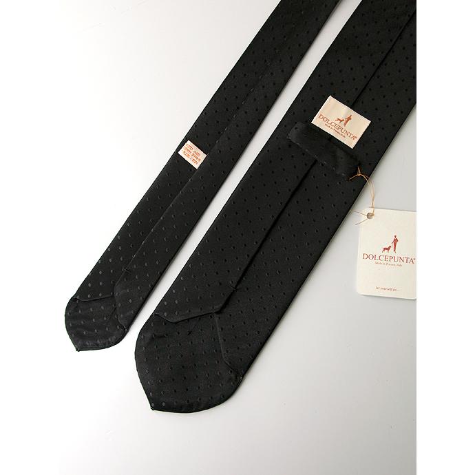 DOLCEPUNTA ドルチェプンタ/ネクタイ/スウィートポイント/ドット刺繍/ブラック/dol420601 | ブランド登録なし | 01