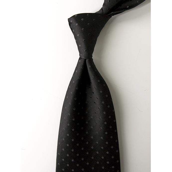 DOLCEPUNTA ドルチェプンタ/ネクタイ/スウィートポイント/ドット刺繍/ブラック/dol420601 | ブランド登録なし | 02