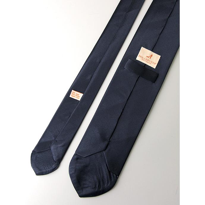 DOLCEPUNTA ドルチェプンタ/ネクタイ/スウィートポイント/シルクサテン/ネイビー/dol421002 | ブランド登録なし | 01