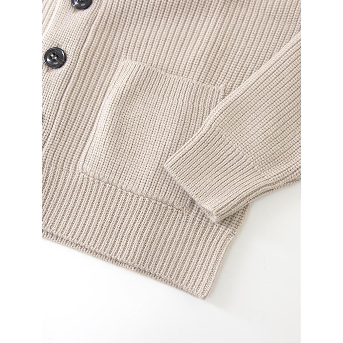 DRUMOHR（ドルモア） ショールカラーニット/スーパージーロン