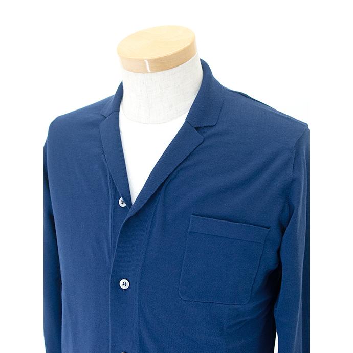 ドルモア Drumohr ニットカーディガン/30Gハイゲージコットン イタリア製 ブルー dru480607 | DRUMOHR | 03