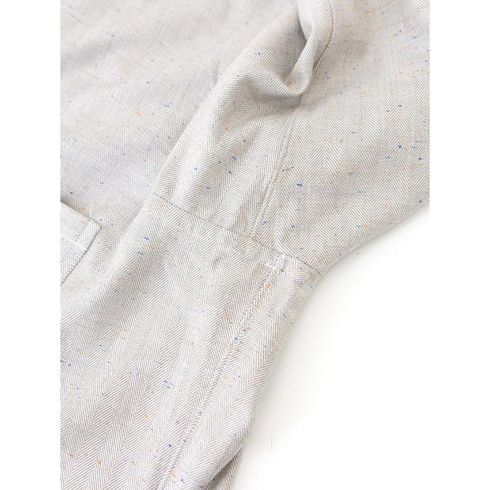 【40％OFF】エッリコ フォルミコラ ERRICO FORMICOLA カジュアルシャツ/ネップ入りヘリンボーンコットン イタリア製 グレージュ erc501401 | ERRICO FORMICOLA | 07