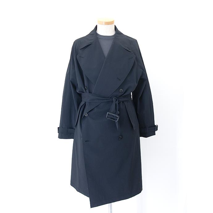 ES:S（エス） トレンチコート/ポリエステルタイプライター 日本製