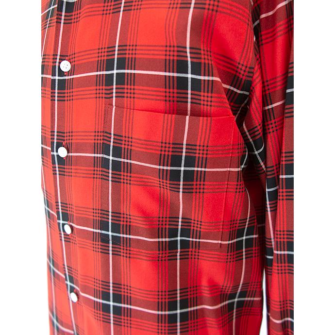 【40％OFF】エス ES:S カジュアルシャツ/チェック 日本製 レッド×ブラック ess501802 | ES:S | 03