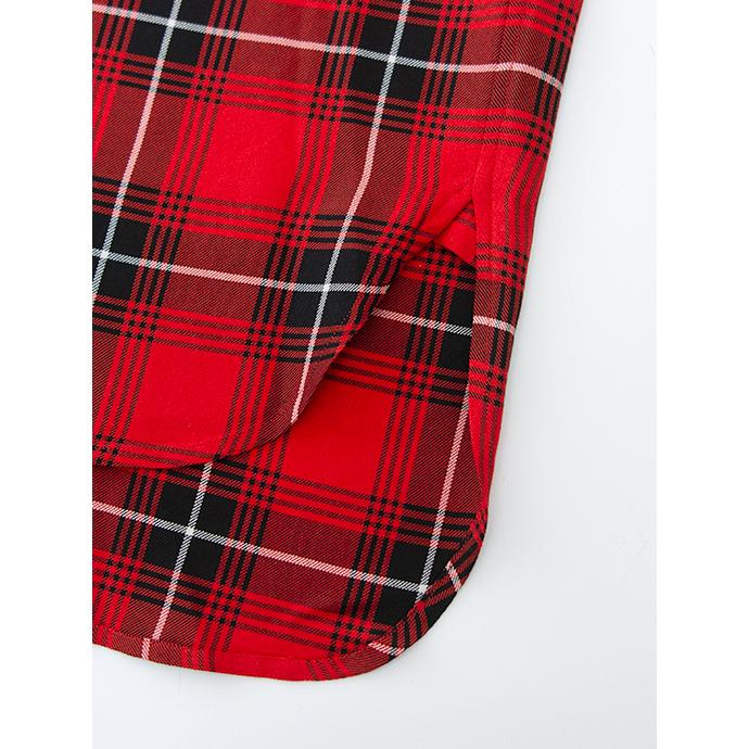 【40％OFF】エス ES:S カジュアルシャツ/チェック 日本製 レッド×ブラック ess501802 | ES:S | 05