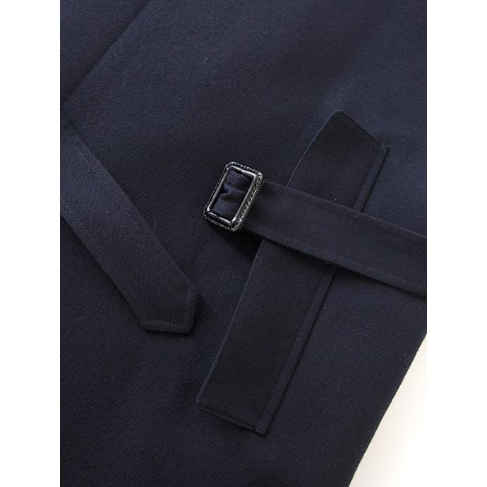【30％OFF】エス ES:S バルカラーコート/ベルテッドラグラン/ウールツイル 日本製 ネイビー ess501804 | ES:S | 06