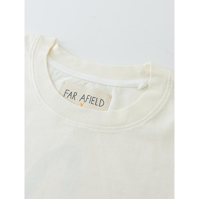 ファー アフィールド FAR AFIELD Tシャツ/半袖カットソー ナチュラルホワイト faf480804 | FAR AFIELD | 04