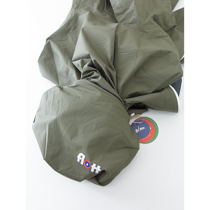 フロット flotte パッカブルレインパーカー/AMELOT オリーブ flo501803 |  | 03