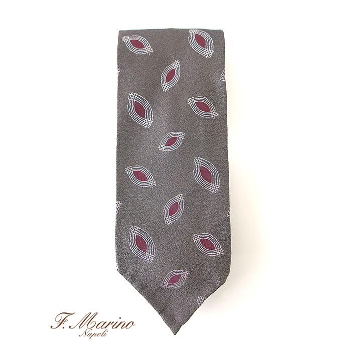 Francesco Marino フランチェスコ マリーノ ネクタイ シルク スフォデラート グレー ボルドー Fma45 Fma45 1 Rootweb 通販 Yahoo ショッピング