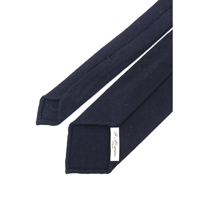 Francesco Marino フランチェスコ・マリーノ ネクタイ/ウール/スフォデラート イタリア製 ネイビー fma481805 | ブランド登録なし | 02