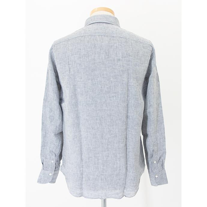 【40％OFF】フィナモレ Finamore リネンシャツ/セミワイドカラー/BALI/VITTORIO イタリア製 ライトグレー fnm480403 | Finamore | 02