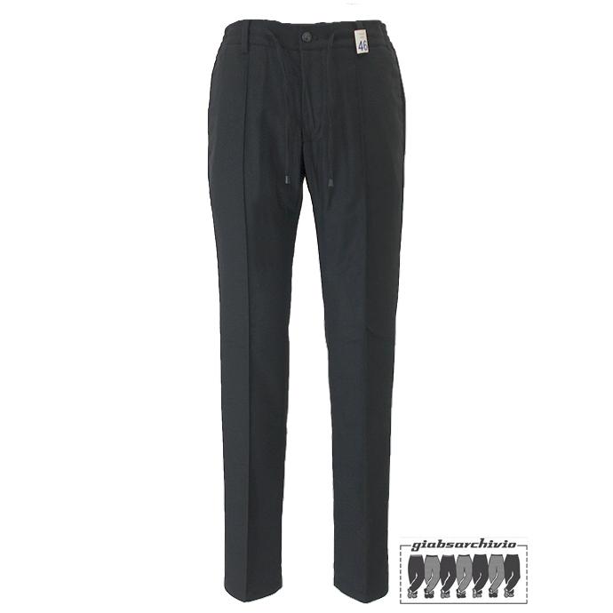 【美品】giab's Archivio MASACCIO ウール スラックス giab's ARCHIVIO - 【サイズ52まで】MASACCIO A6425 テクノ