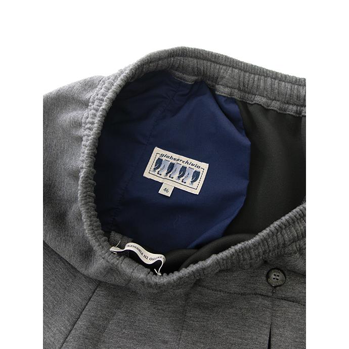 ジャブス アルキヴィオ giabs ARCHIVIO イージーパンツ/MANFREDO/トロジャージ イタリア製 グレー gba501802 | giab's ARCHIVIO | 04