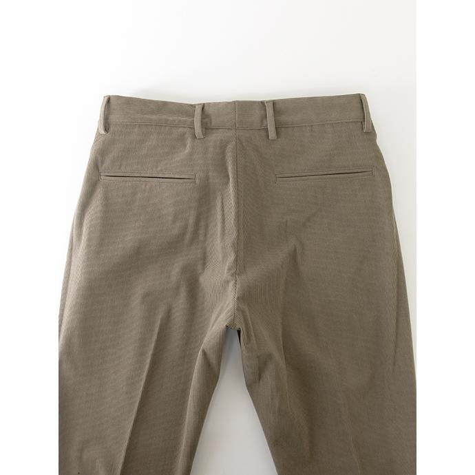 ジャブス アルキヴィオ giab's ARCHIVIO 1プリーツイージースラックス/MASACCIO-R1/ストレッチソフトコーデュロイ イタリア製 グレイッシュカーキ gba502001 | giab's ARCHIVIO | 06