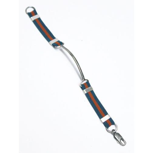 シルバーコンビブレスレット【GILBERT GILBERT（ジルベール・ジルベール） 】gil100702 - シルバー×ブルー×オレンジ | ブランド登録なし | 02