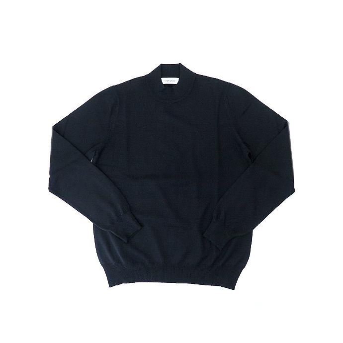 グランサッソ Gran Sasso モックネックニット/12G メリノウール イタリア製 ブラック gra521402 |  | 01