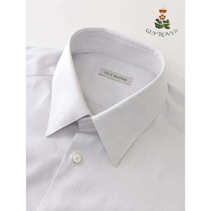 GUY ROVER/ギローバー/レギュラーカラーシャツ/ブロード/ライトグレー/guy460612 | GUY ROVER