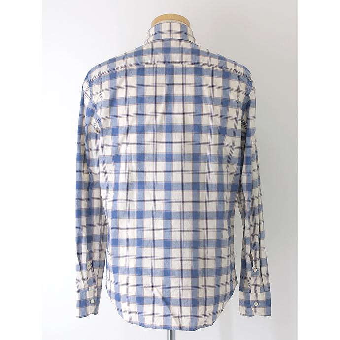 【50％OFF】GUY ROVER/ギローバー/ボタンダウンシャツ/チェック/ベージュ×ブルー/guy460803 | GUY ROVER | 02
