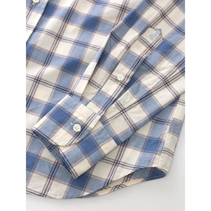 【50％OFF】GUY ROVER/ギローバー/ボタンダウンシャツ/チェック/ベージュ×ブルー/guy460803 | GUY ROVER | 05