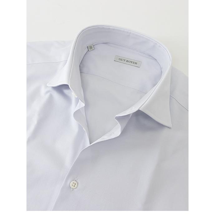 ギローバー GUY ROVER セミワイドカラーシャツ/ブロード ライトグレー guy461804 | GUY ROVER | 01