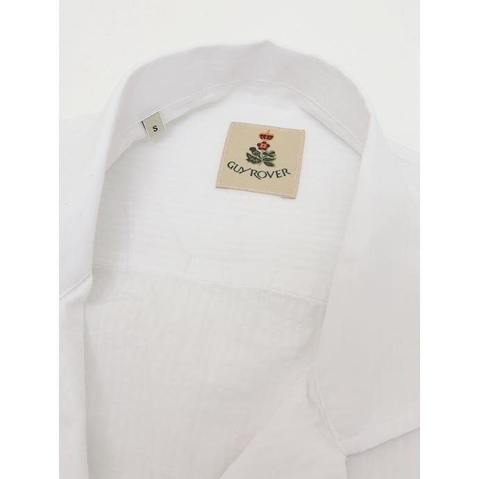 【50％OFF】ギローバー GUY ROVER オーバーシャツ/シアサッカーコットン イタリア製 ホワイト guy480801 | GUY ROVER | 03