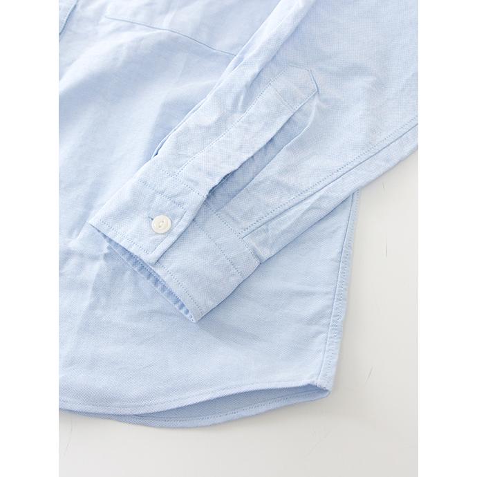 【50％OFF】ギローバー GUY ROVER オーバーシャツ/シャツアウター/オックスフォードコットン イタリア製 ブルー guy500602 | GUY ROVER | 05