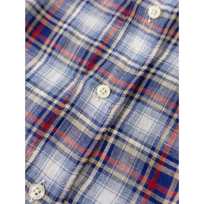 ギローバー GUY ROVER リネンシャツ/ボタンダウン/マドラスチェック イタリア製 チェック guy500603 | GUY ROVER | 05