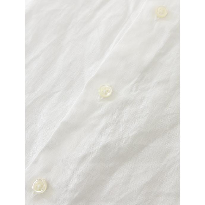 【30％OFF】ギローバー GUY ROVER リネンシャツ/レギュラーカラー イタリア製 ホワイト guy500604 | GUY ROVER | 03